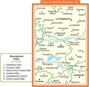 Wandelkaart - Topografische kaart 222 Explorer  Rugby, Daventry  | Ordnance Survey