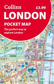 Stadsplattegrond Pocket Map London Pocket Map | HarperCollins