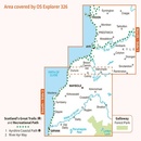 Wandelkaart - Topografische kaart 326 OS Explorer Map Ayr, Troon | Ordnance Survey