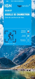 Wandelkaart 3538ET Aiguille de Chambeyron | IGN - Institut Géographique National