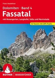 Wandelgids 34 Dolomiten 4 - Fassatal | Rother Bergverlag