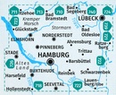 Wandelkaart 725 Hamburg | Kompass