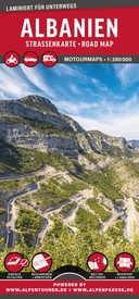 Wegenkaart - landkaart Albanien | Motourmedia
