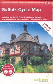 Fietskaart 18 Cycle Map Suffolk | Sustrans