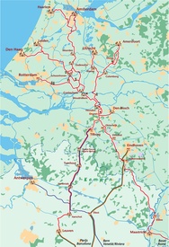 Fietsgids De wegen naar het Zuiden | Benjaminse Uitgeverij