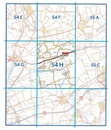 Topografische kaart - Wandelkaart 54H Koewacht | Kadaster