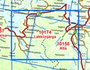 Wandelkaart - Topografische kaart 10174 Norge Serien Lákkonjárga | Nordeca