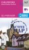 Topografische kaart 167 Landranger Active Chelmsford / Harlow  / Bishop's Stortford | Ordnance Survey