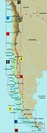 Overzicht wegenkaarten Mapa Turistica Chili - 1:400.000