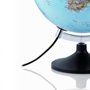 Wereldbol - Globe 11 Carbon Classic Blauw  | ø 30 cm | Nederlandstalig | Met verlichting | National Geographic