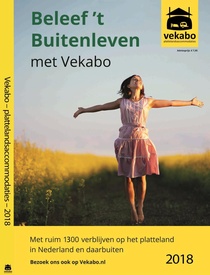 Campinggids - Accommodatiegids - Bed and Breakfast Gids - Campergids Vekabo plattelandsaccommodaties 2018