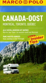 Reisgids Marco Polo Canada-Oost | Unieboek