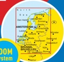 Wegenkaart - landkaart Netherlands - Nederland | Marco Polo