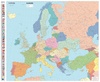 Wandkaart 54 Europa Europe politiek | Michelin