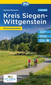 Fietsknooppuntenkaart ADFC Radwanderkarte Siegerland-Wittgenstein | BVA BikeMedia