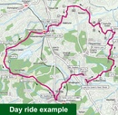 Fietskaart 7 Cycle Map Central Sussex & South Surrey | Sustrans