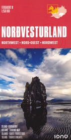 Wegenkaart - landkaart 01 Northwest Iceland - Noordwest IJsland | Ferdakort