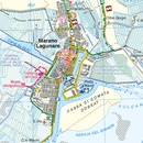 Wandelkaart 302 Laguna di Marano - Lignano - Codroipo | Tabacco Editrice