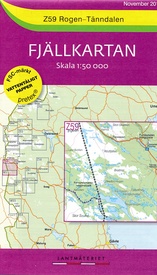 Wandelkaart - Topografische kaart Z59 Fjällkartan Rogen | Lantmäteriet