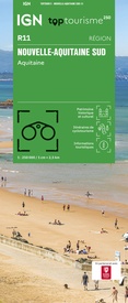 Wegenkaart - landkaart 11 TOP 250 Nouvelle-Aquitaine - Bassin Aquitain | IGN - Institut Géographique National