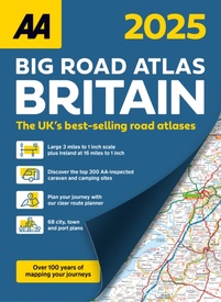 Wegenatlas Big Road Atlas Britain 2025 - A3 | Ringband | AA Publishing