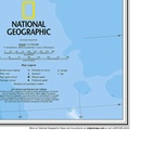 Wandkaart 20670 Japan | Papier | 64 x 74 cm | National Geographic Wandkaart Japan | Geplastificeerd | 63 x 74 cm | National Geographic