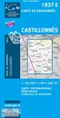 Wandelkaart - Topografische kaart 1837E Castilonnès | IGN - Institut Géographique National