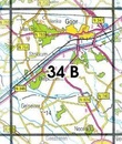 Topografische kaart - Wandelkaart 34B Goor (Achterhoek) | Kadaster
