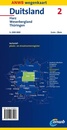 Wegenkaart - landkaart 2 Duitsland: Harz - Weserberg - Thüringen | ANWB Media