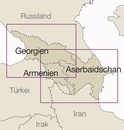 Wegenkaart - landkaart Kaukasus : Armenië - Azerbeidzjan - Georgië | Reise Know-How Verlag