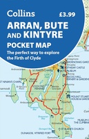Arran,Bute & Kintyre pocket map