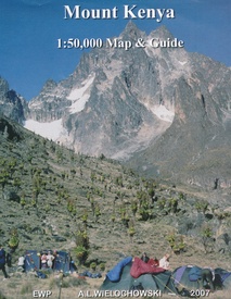 Wandelkaart Mount Kenya | EWP