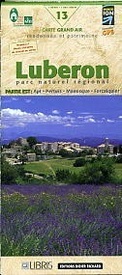 Wandelkaart 13 Luberon Est Apt - Pertuis - Manosque - Forcalquier | Didier Richard