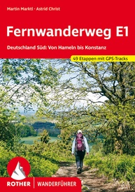Wandelgids Fernwanderweg E1 Deutschland Süd | Rother Bergverlag