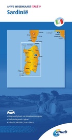 Wegenkaart - landkaart Italië 9 Sardinië | ANWB Media