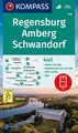 Wandelkaart 176 Regensburg - Amberg - Schwandorf | Kompass