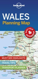 Wegenkaart - landkaart Planning Map Wales | Lonely Planet