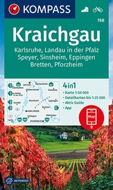 Wandelkaart 768 Kraichgau | Kompass
