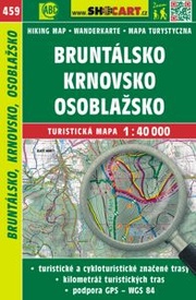 Wandelkaart 459 Bruntálsko, Krnovsko, Osoblažsko | Shocart