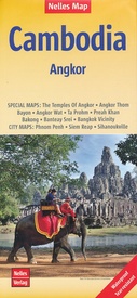 Wegenkaart - landkaart Cambodja - Cambodia - Angkor | Nelles Verlag