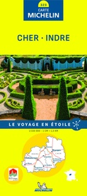 Wegenkaart - landkaart 323 Cher - Indre | Michelin