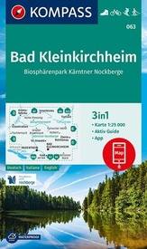 Wandelkaart 063 Bad Kleinkirchheim | Kompass