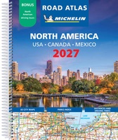 USA - Canada-Mexico roadatlas 2027 | A4-Formaat | Ringband
