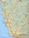 Wegenkaart - landkaart 05 Turistkarta Mellersta Norrland Bil | Norstedts