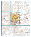 Topografische kaart - Wandelkaart 33B Apeldoorn (Veluwe) | Kadaster