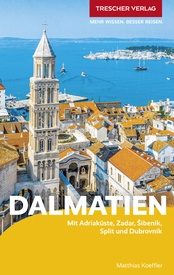 Reisgids Dalmatien - Dalmatië | Trescher Verlag