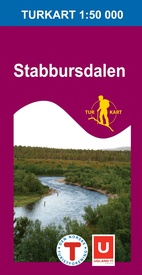 Wandelkaart 2725 Turkart Stabbursdalen | Nordeca