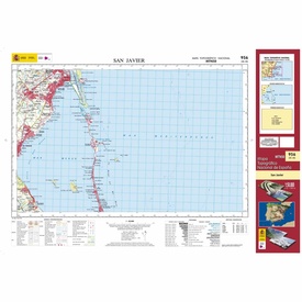 Topografische kaart 956 MT50 San Javier | CNIG - Instituto Geográfico Nacional1