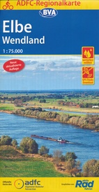 Fietskaart ADFC Regionalkarte Elbe - Wendland | BVA BikeMedia