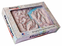 Helvellyn reliëf kaart A4 gift box